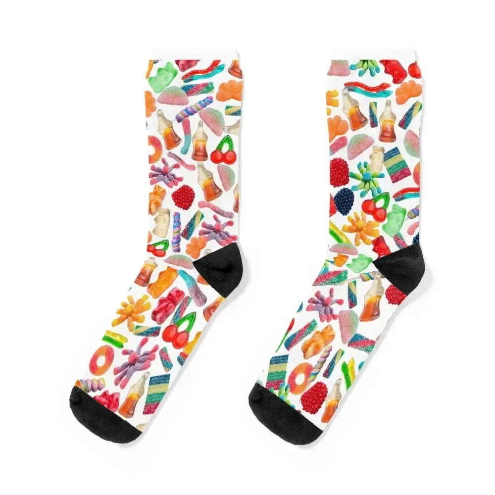 

Candy Socks christmas gifts valentine gift ideas compression Women's Socks Men's