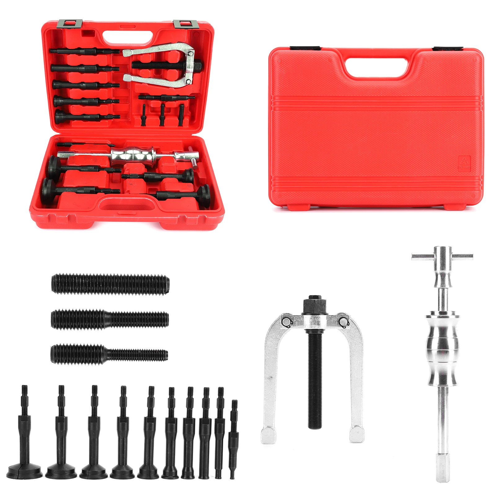 

16PCS Blind Hole Bearing Puller Kit with Case Blind Bearing Race and Seal Puller Extractor Kit