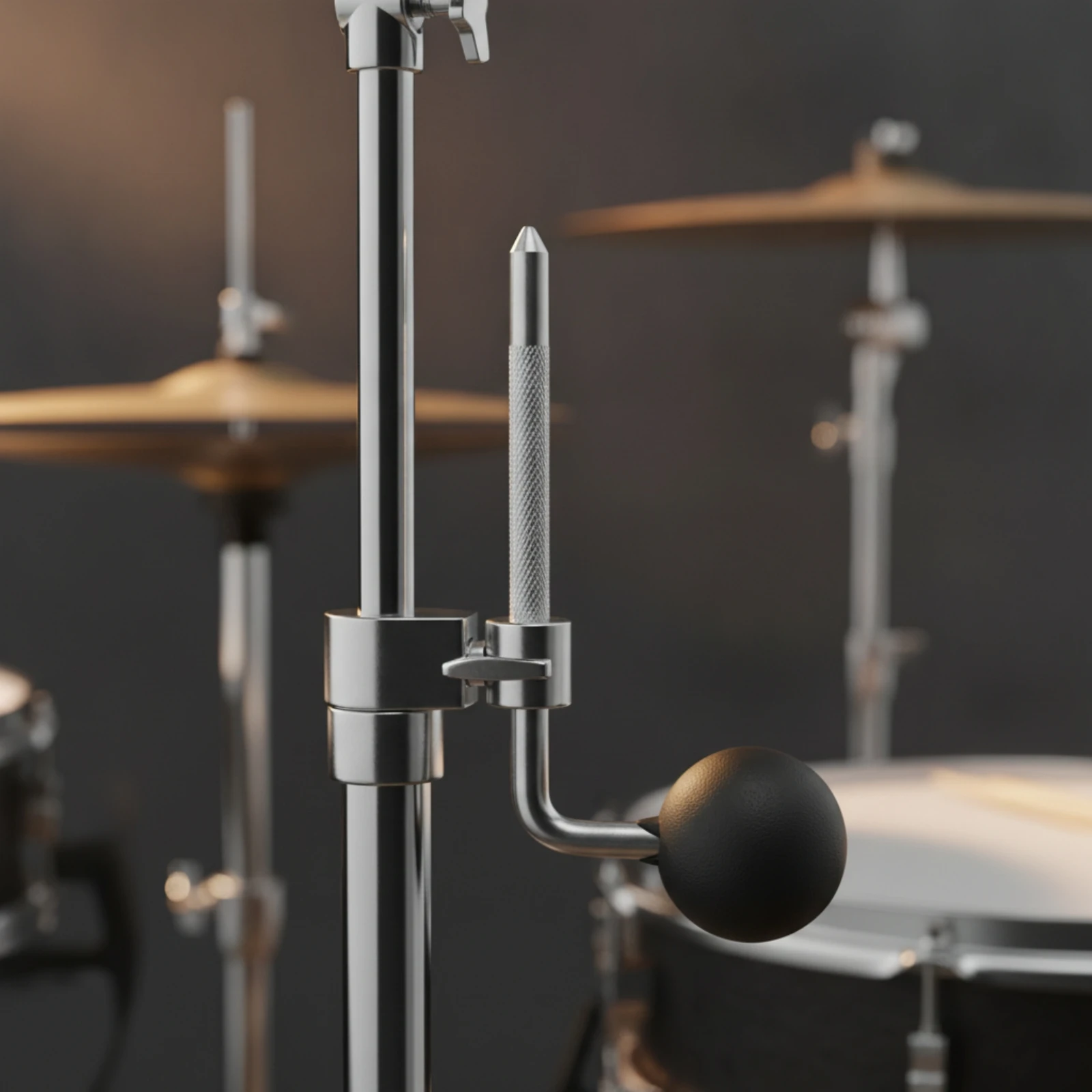 Drum Memory Lock with L-Rod Knurled L-Rod Memory Lock Drum Hardware Position Limiter Adjustable Secure for Drummers, Stage Rigs
