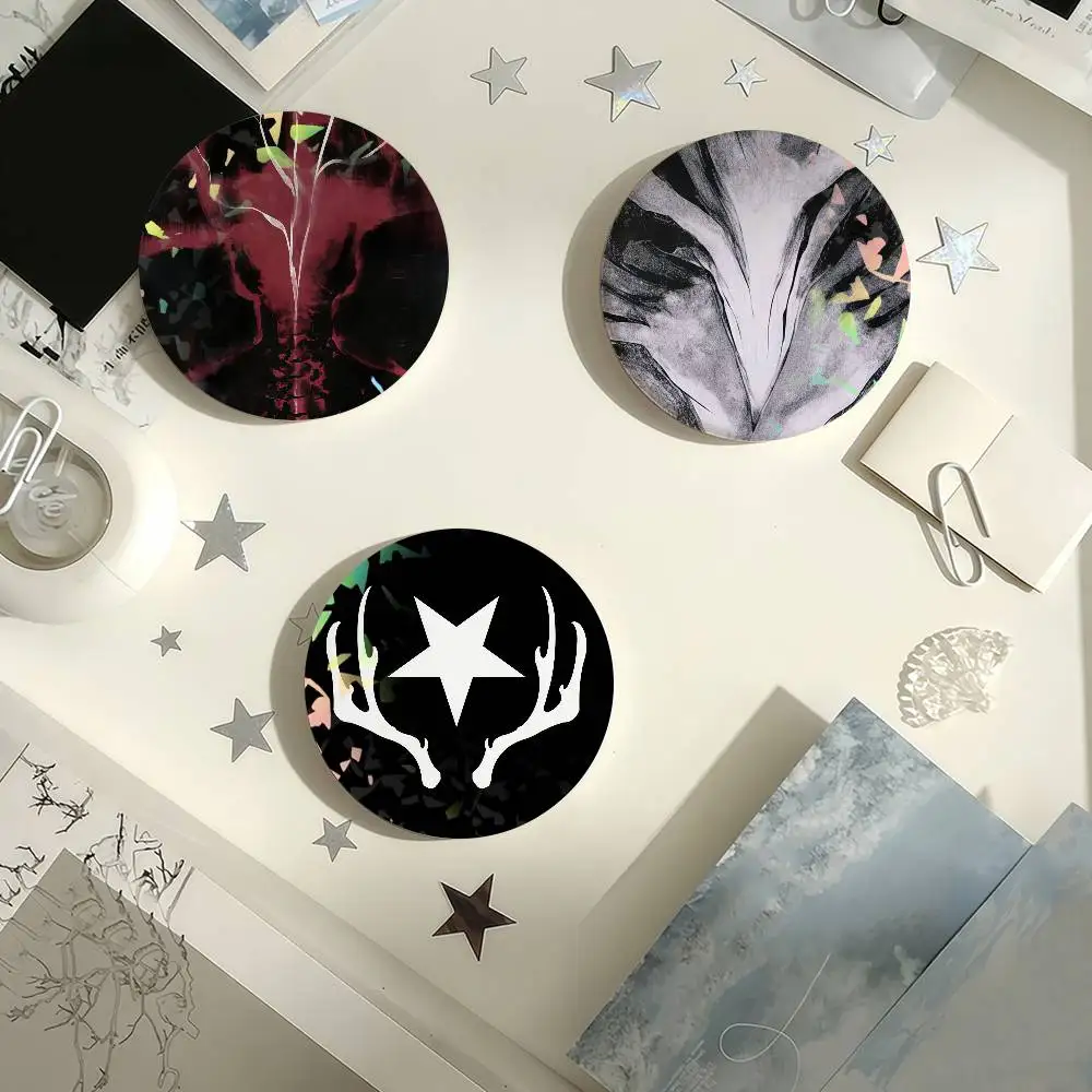 Game Disco Elysium Skill Shivers Empathy Laser Badge Creative Pins Brooch for Bag Clothes Hat Decor Gifts Fans Collect