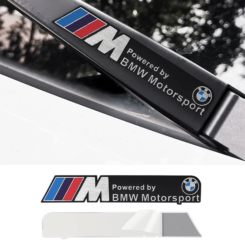 Car Styling Emblem Aluminum Alloy Car Fender Trunk Badge Stickers For BMW M E46 E60 E90 E39 E36 X3 X5 X1 X4 X6 E28 F10 F15 F20