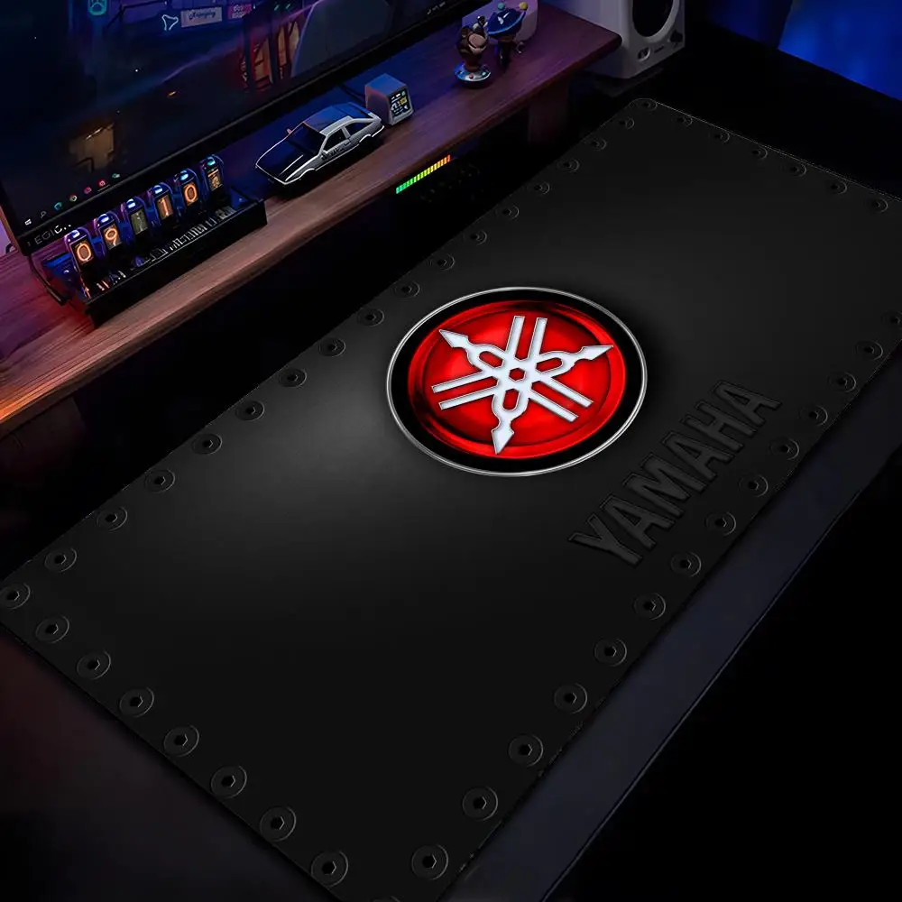 

Y-YamAha-a Mouse Pad Mousepad HD Printing Computer Gamers Locking Edge Non-slip Mouse Pad XXL90x40cm Keyboard PC Desk Pad