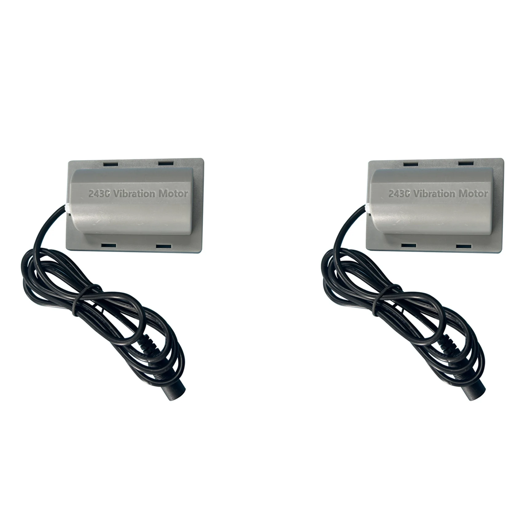 Promotion! 2X DC 12V Chair Pillow Vibrating Motor Waterproof Vibrating Motor Massage Belt Flat Base Attractor Frog Feeding Motor