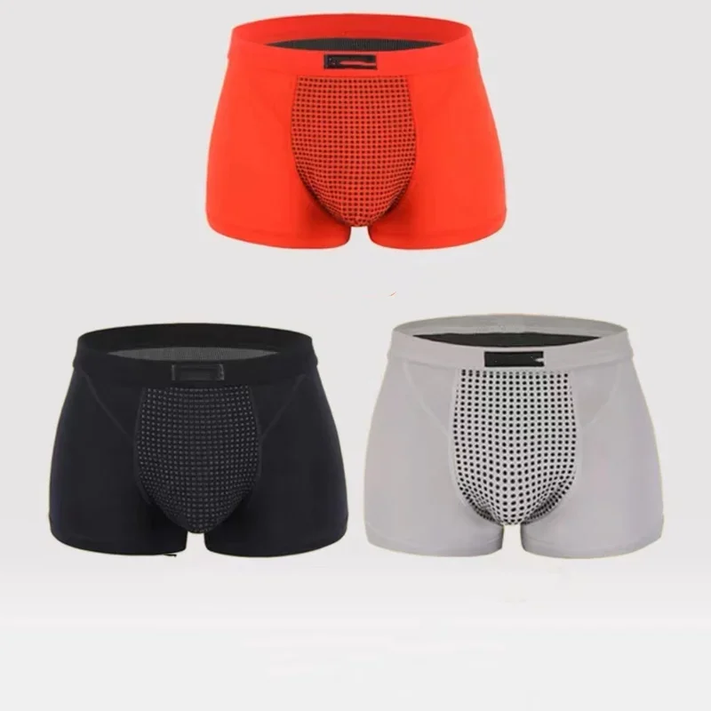 

3PC Upgraded Version of Men's Magnetic Therapy Health Panties 22 Magnet Reinforced Boxer Briefs (L-6XL)brazilian men's Underwear