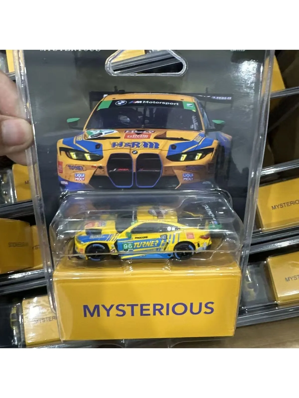 MYSTERIOUS 1:64 Sammlung M4 GT3 F1 Druckguss-Modellauto