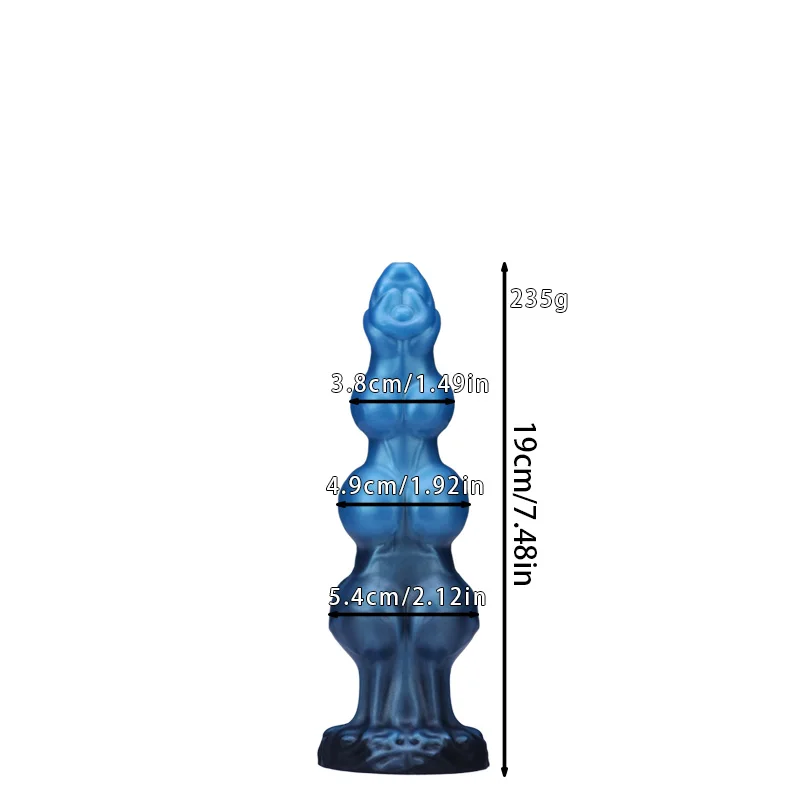 Fake Dildo Alien Mixed Color Anal Plug Masturbator With Three Sizes To Choose From Prostate Massager G-spot Stimulation Sex Toys_voghion.com