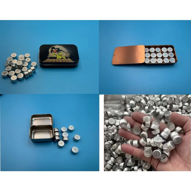 Capsule de dosage en aluminium 15Dx9H mm, accessoires de remplacement compatibles avec Mighty Plenty Crafty Volcano