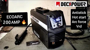 Decapower ECOARC 200A  Amps Inverter MMA Stick Arc Welding Machine