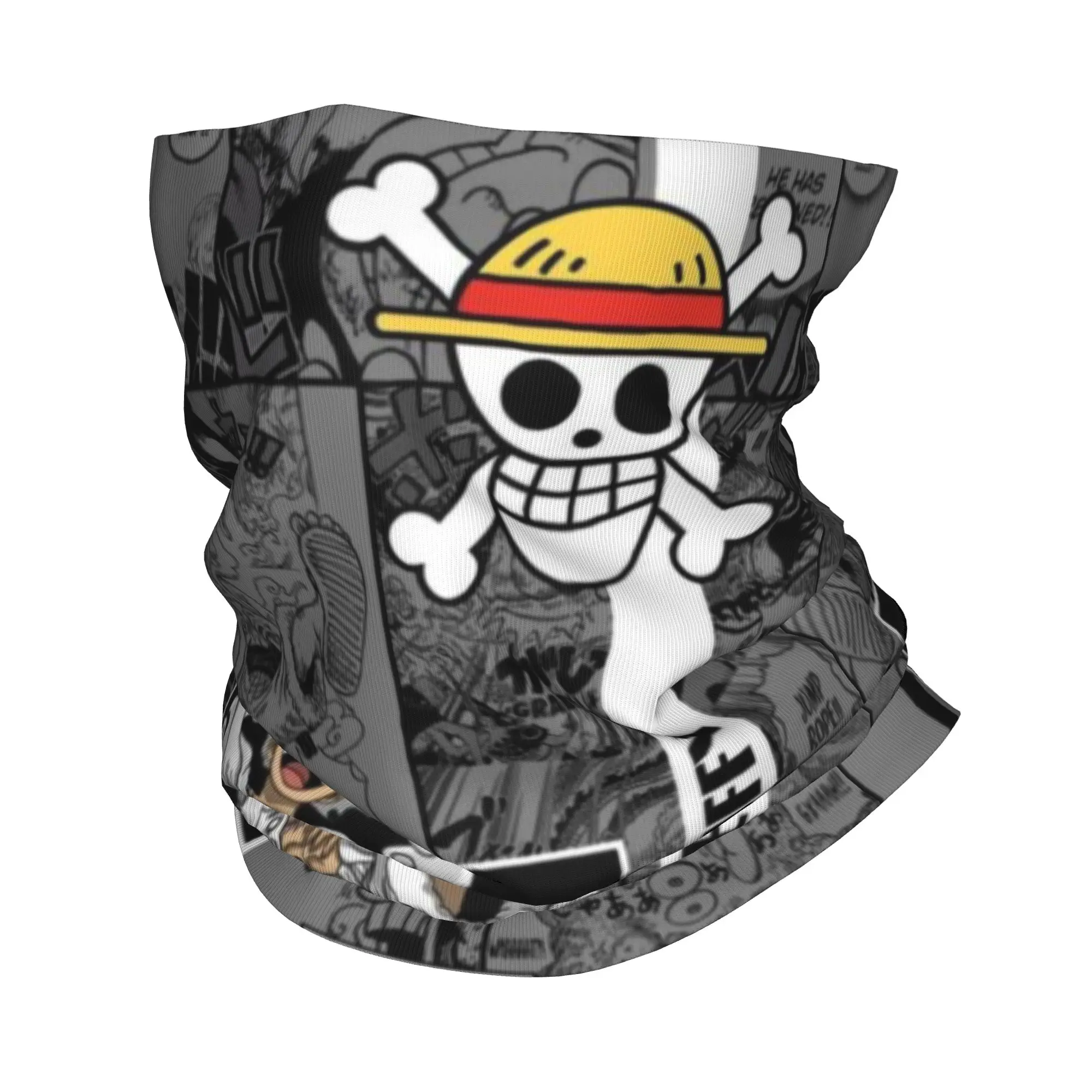 2025 New luffy Zoro Tony Chopper anime Bandana Merch Neck Cover Printed  Magic Scarf Multifunctional Balaclava For Running