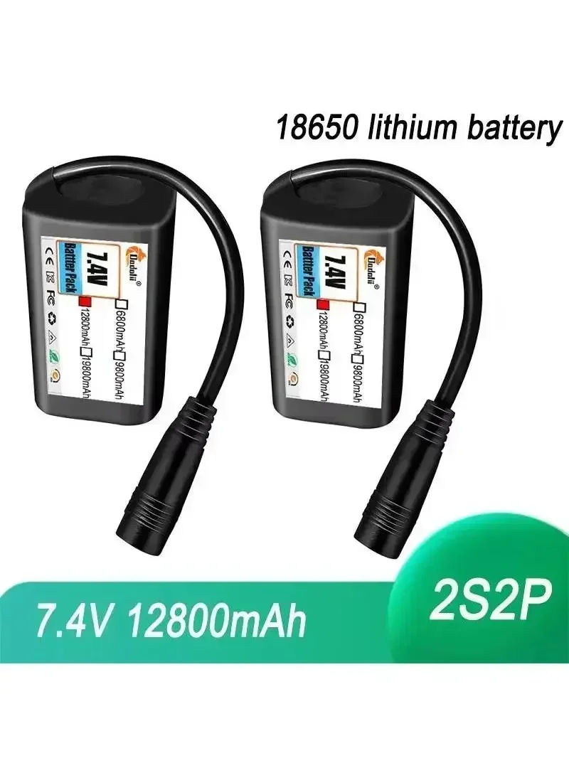 

Прочный 2S2P 7,4 В 12800 мАч литиевый аккумулятор подходит для T188 T888 2011-5 аксессуары для радиоуправляемых лодок