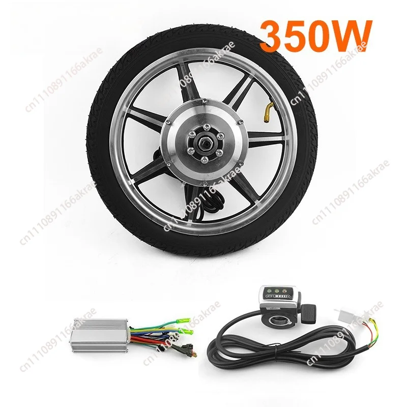 for 14 inch 350W electric planetary gear hub motor brushless controller front tire scooter bike