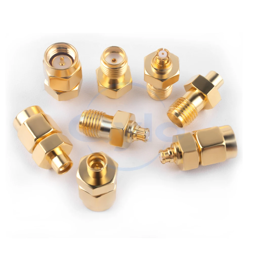 (1 pcs) SMP male to SMA female adapter SMA/SMP-KK-JK-JJ SMA to SMP Radio Frequency Coaxial Adapter