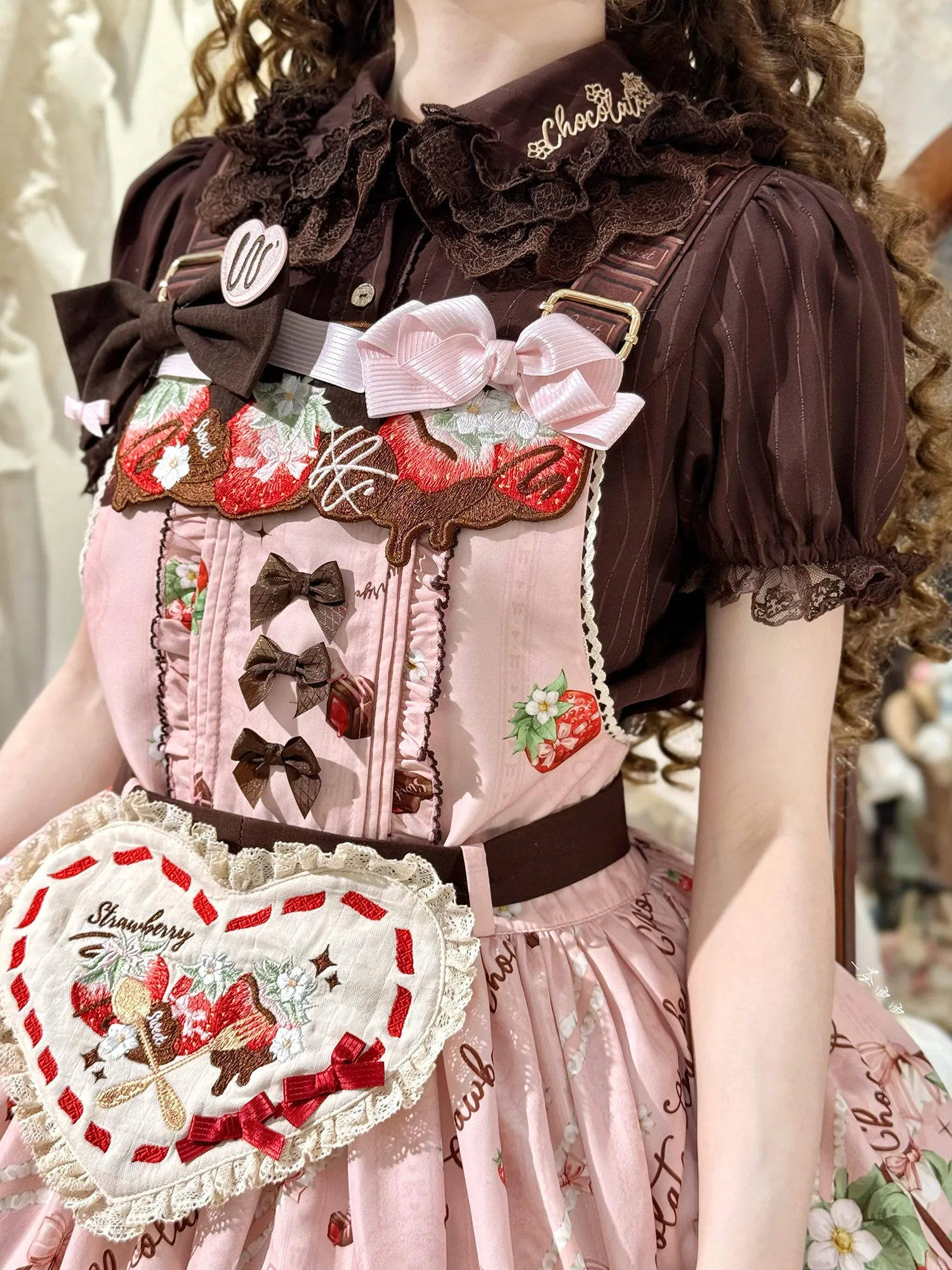 Women Sweet Lolita Blouse Lace - Embroidery On Shirt review and price