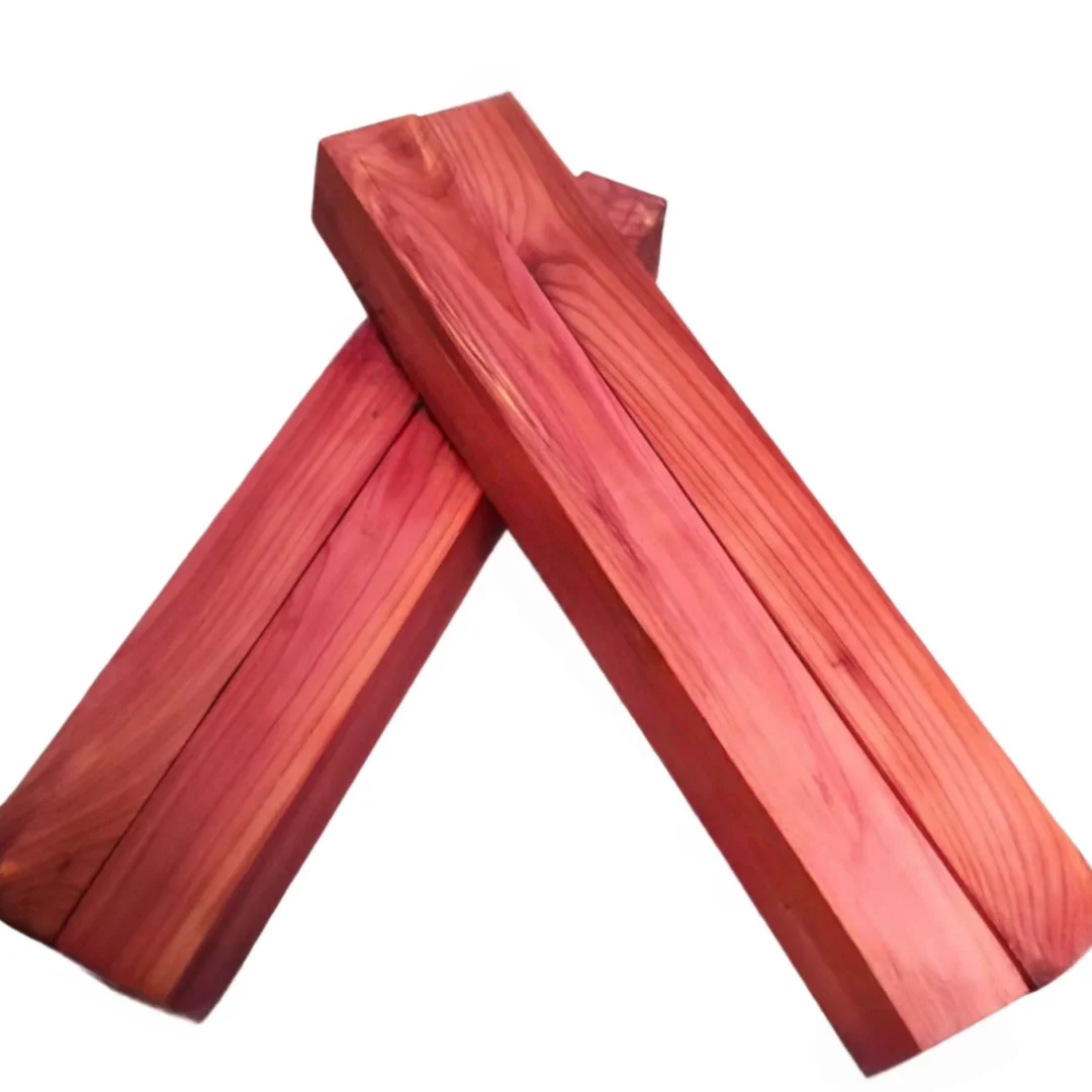 Length:400/350/300mm American Red Cedar Wood Handmade DIY of carved raw wood and wood materials Customizable red cypress
