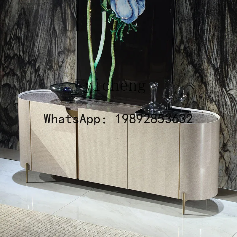 Q6 light luxury porch cabinet locker living room minimalist dining side cabinet
