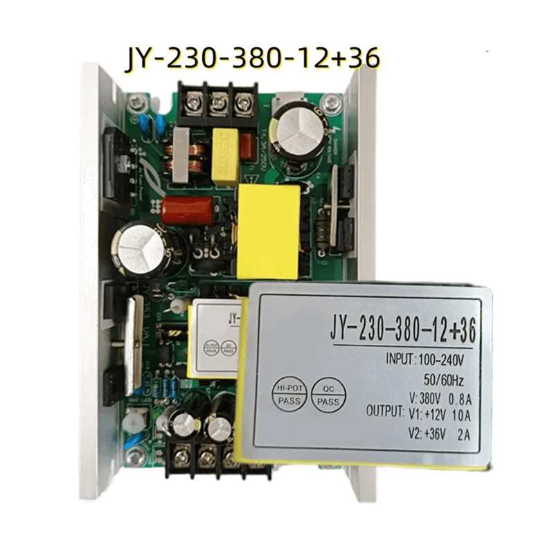 مصدر طاقة عالمي ممتاز لأضواء المسرح LED 7R، كابورة السائق الفعالة SMPS JY-230-380-12+36V
