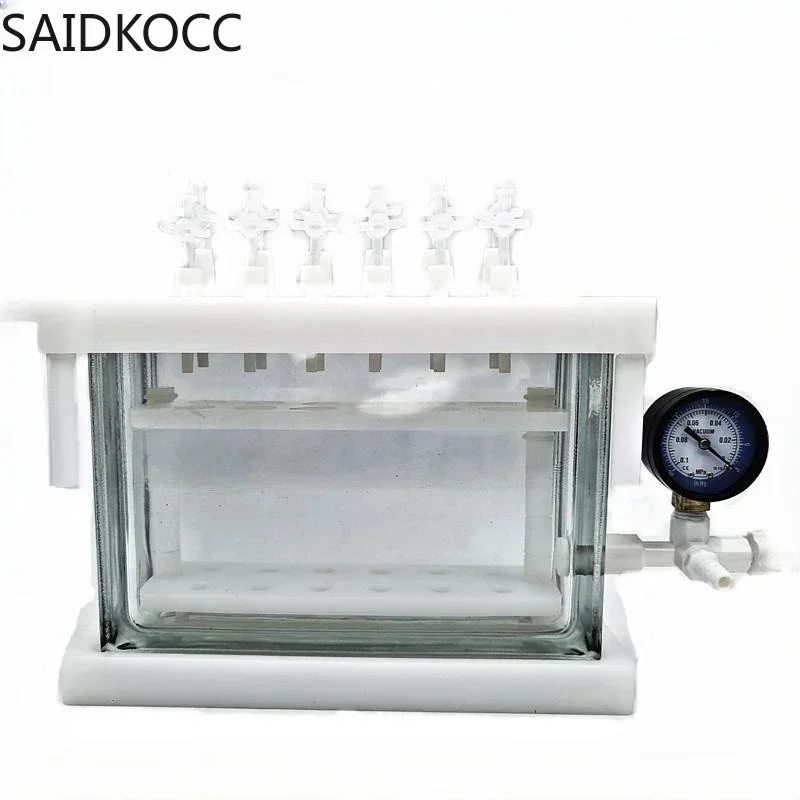 SAIDKOCC 12 Position Vacuum Manifold Kit Solid Phase Extraction Apparatus Solid-Phase Extraction 12-channel SPE Vacuum Manifold