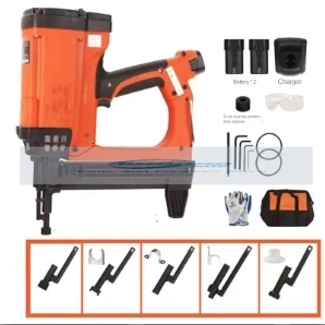 Multifunction GSR40 Adjustable Cordless Fast Gas Nailer Air Nailer for Woodworking Concrete Door Trough Decorative Fixed Nailer