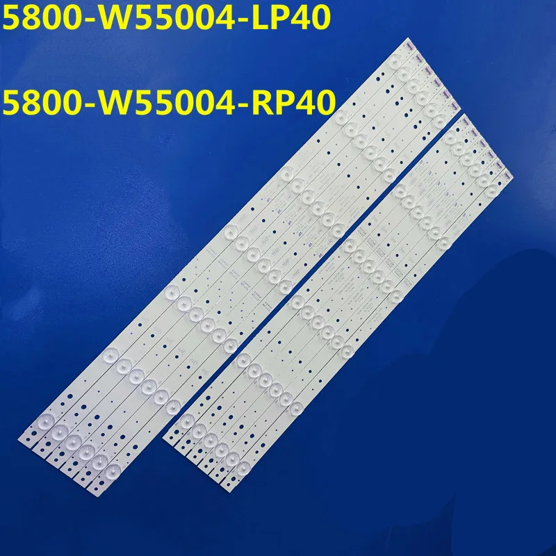 LED Backlight Strip For 55E600E 55E600G 55M5E 55M6E 55X5E 55E3500 55E6000 5800-W55004-LP40 5800-W55004-RP40 APT-LB14019-REV3.0