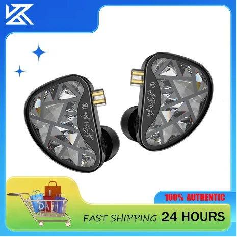 

KZ AS24 PRO 24 BA Units HIFI Earphones Upgraded Balanced Armature Drive Tunable in Ear Wired Gaming Earbuds
