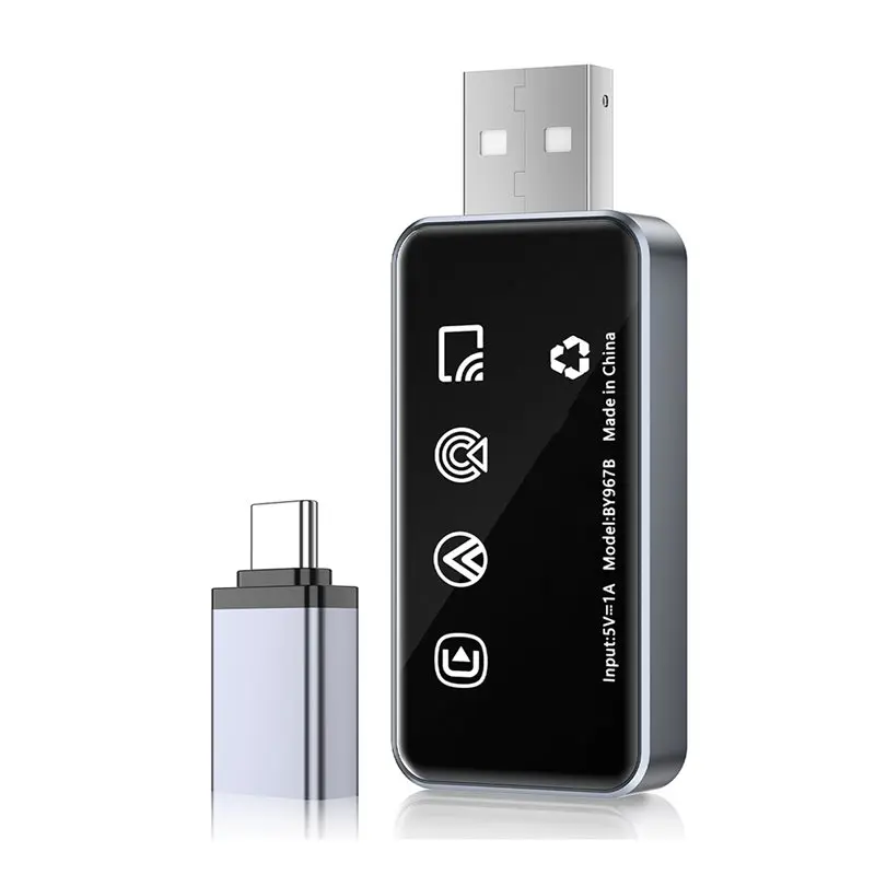 

AAAEL-Carplay Box 4-In-1 Mirroring And Screen Projection System Control Module Smart Wireless Carplay Box