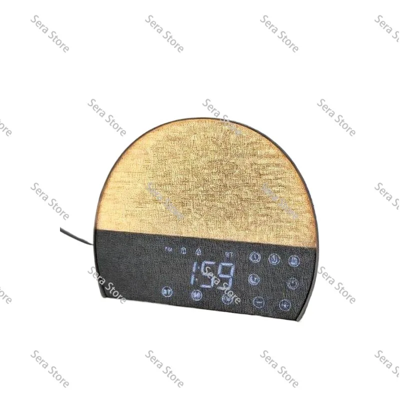 Wake Up Light Smart Sunrise Alarm Clock, White Noise Sleep Aid Night Light for Bedroom