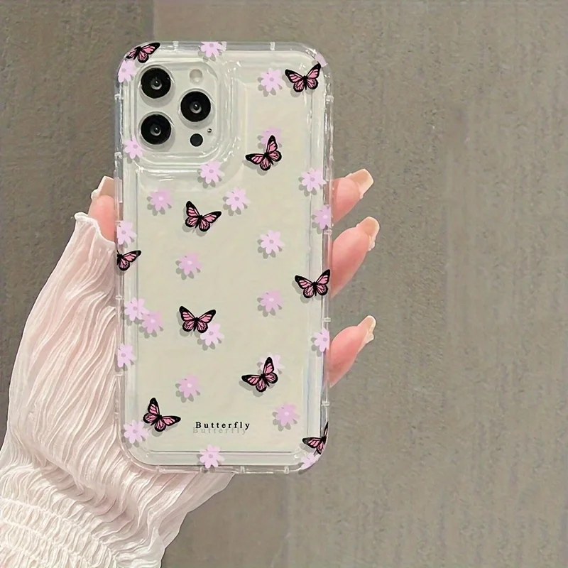 Butterfly For IPHONE 15 14 13 12 11 XS XR X 7 8 Plus Pro Max Mini Gift/anniversary/Valentine's Day