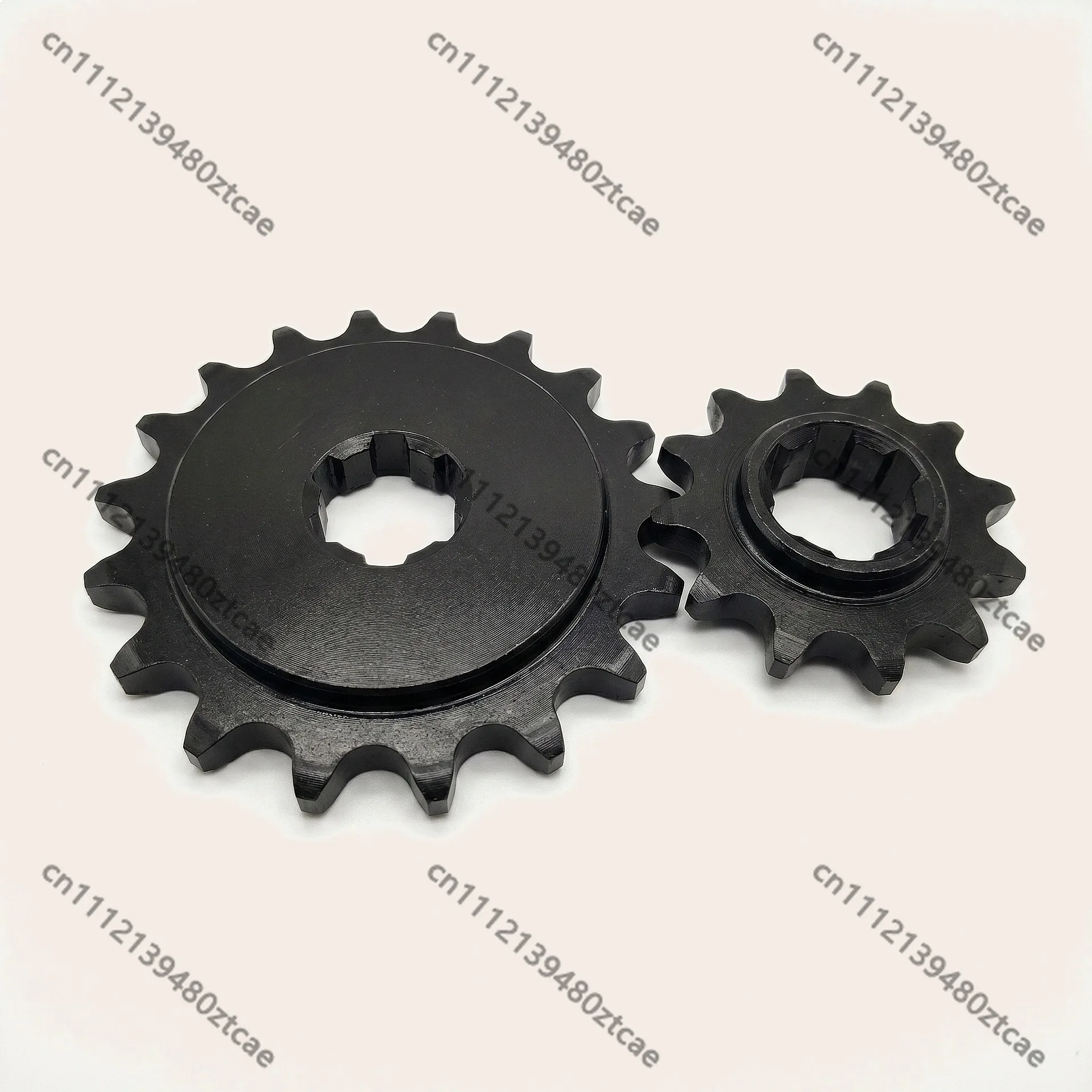 420 Sprocket 12T 14mm Bore 4x4 Keyway Double Boss Electric Scooter Bike Motorcycle Drive Part