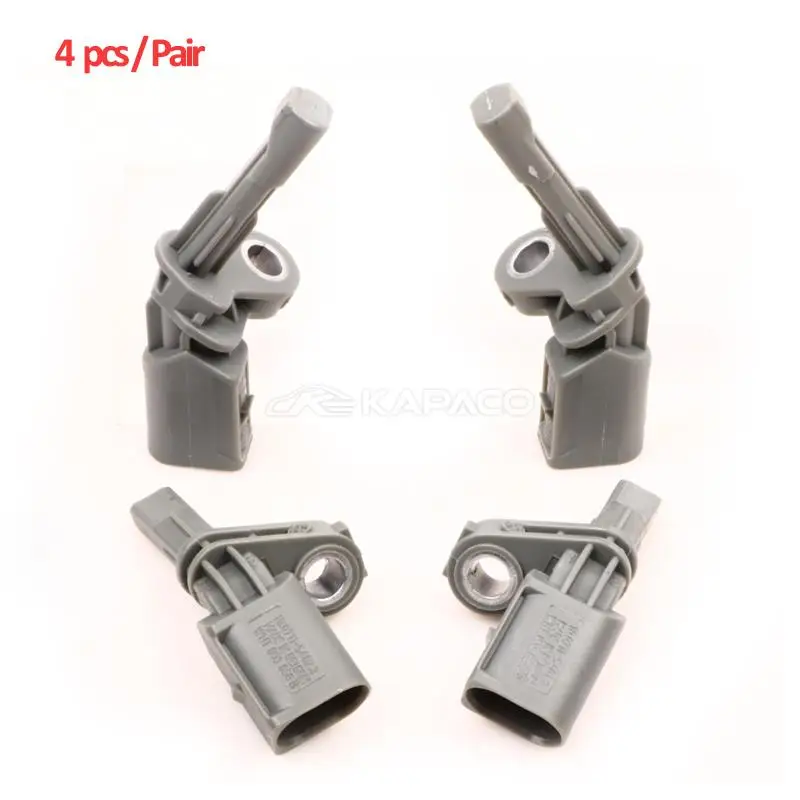 4pc/PAIR ABS Wheel Speed Sensor For VW Passat B7 CC Eos Tiguan Audi A3 S3 Q3 Q7 TT Seat Alhambra Leon Golf MK6 B6 Beetle Touran