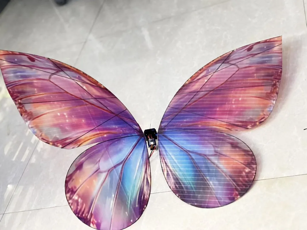 Bionic Flapping Wing Butterfly RC Aircraft Parachute Design Remote Control Plane Full Accessories No Lights