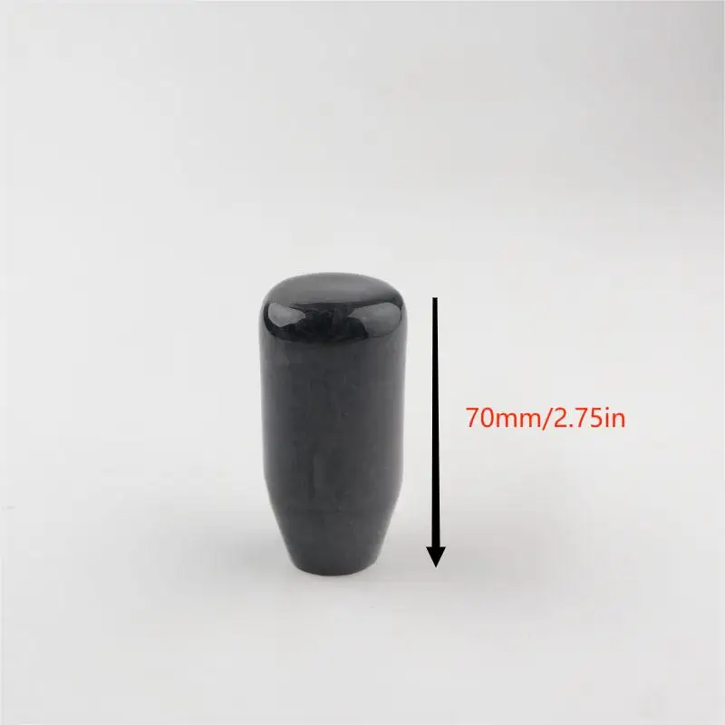 Car modification accessories, round irregular forging pattern, carbon fiber pattern, gear shift head, wave stick head