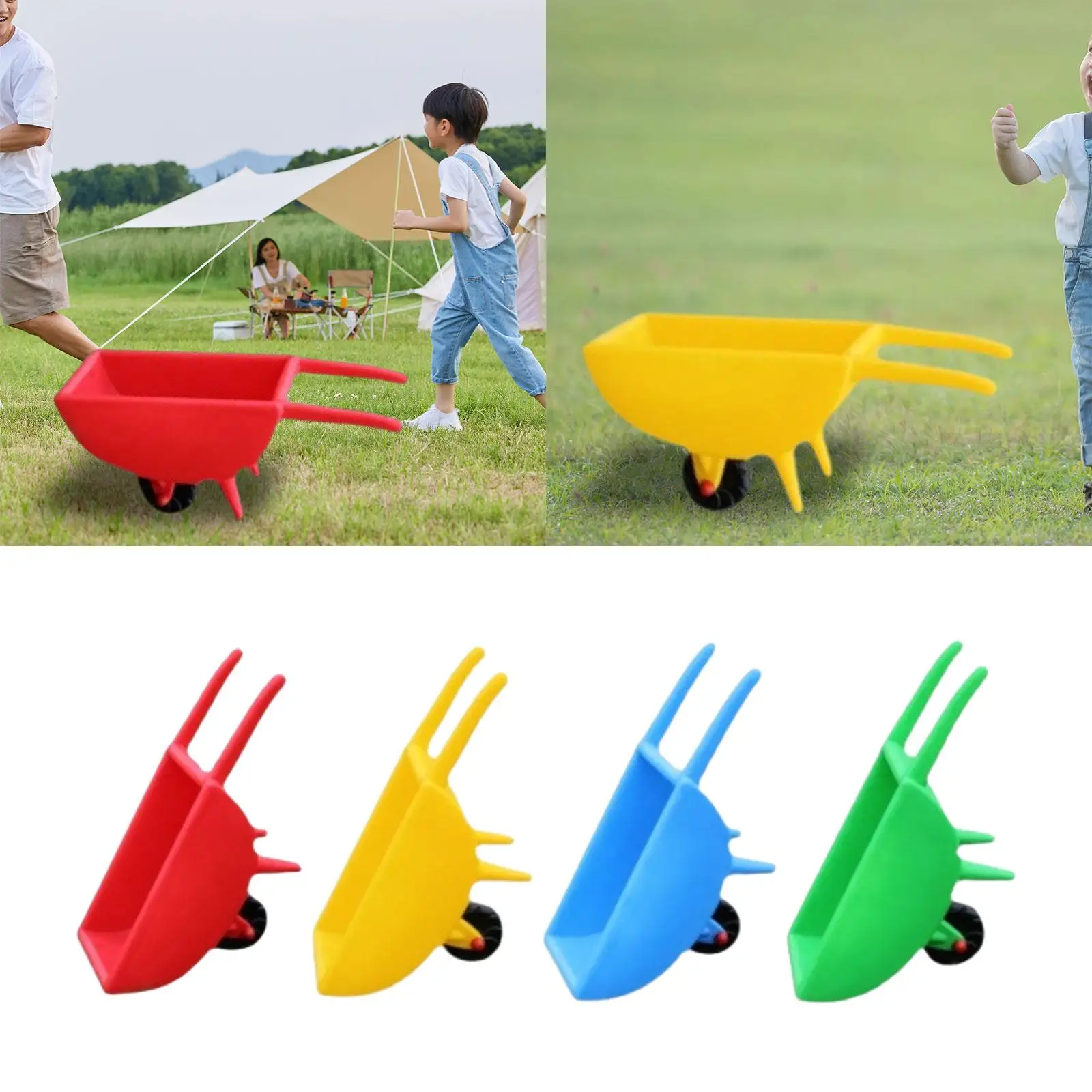 Kid's Wheelbarrow,Mini Handcart,Thickened,Multi Purpose Cart Toy,Wheelbarrow for