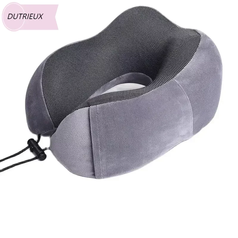 

Car U Shaped Memory Foam Neck Pillows Soft Slow Rebound Space Travel Pillow Solid Neck Cervical Healthcare Bedding DropShipping