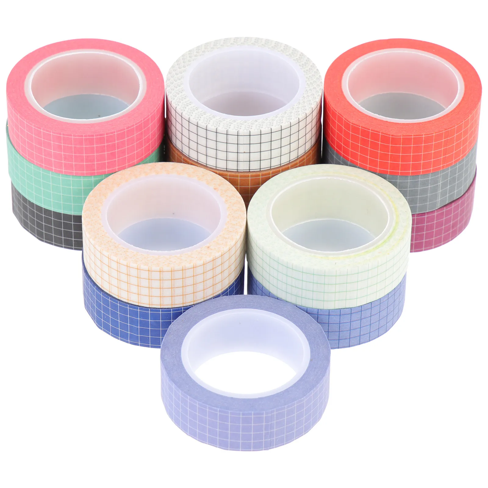 

14 рулонов декоративной клейкой ленты васи: гладкая, легко рвущаяся, для DIY-проектов, фотоальбомов, открыток, наклеек, упаковки подарков. Коллекция.