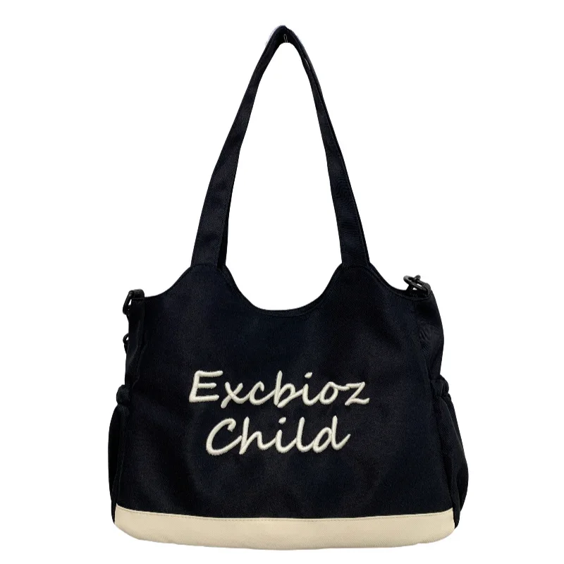 

Simple Commuting Casual Tote Bag for Women, College Style, Large Capacity, Student Shoulder Bag, Crossbody Bag, Handbag for Clas