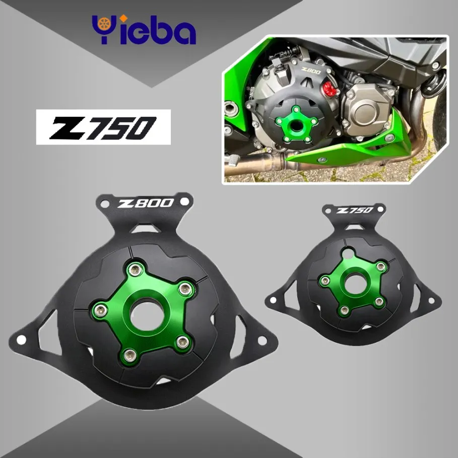 

For kawasaki Z800 Z 800 2013 2014 2015 2016 z750 z 750 Engine Stator Cover Engine Protective Cover Guard 2009 2010 2008~2016