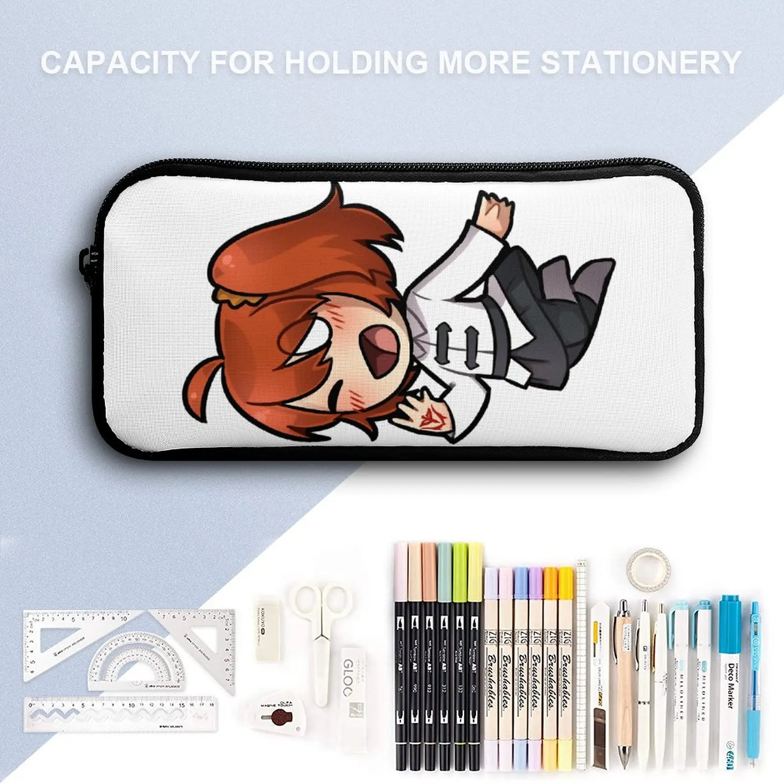 Tiny Gudako For Sale Durable Cosy Rucksack 3 in 1 Set 17 Inch Backpack Lunch Bag Pen Bag Summer Camps Top Quality