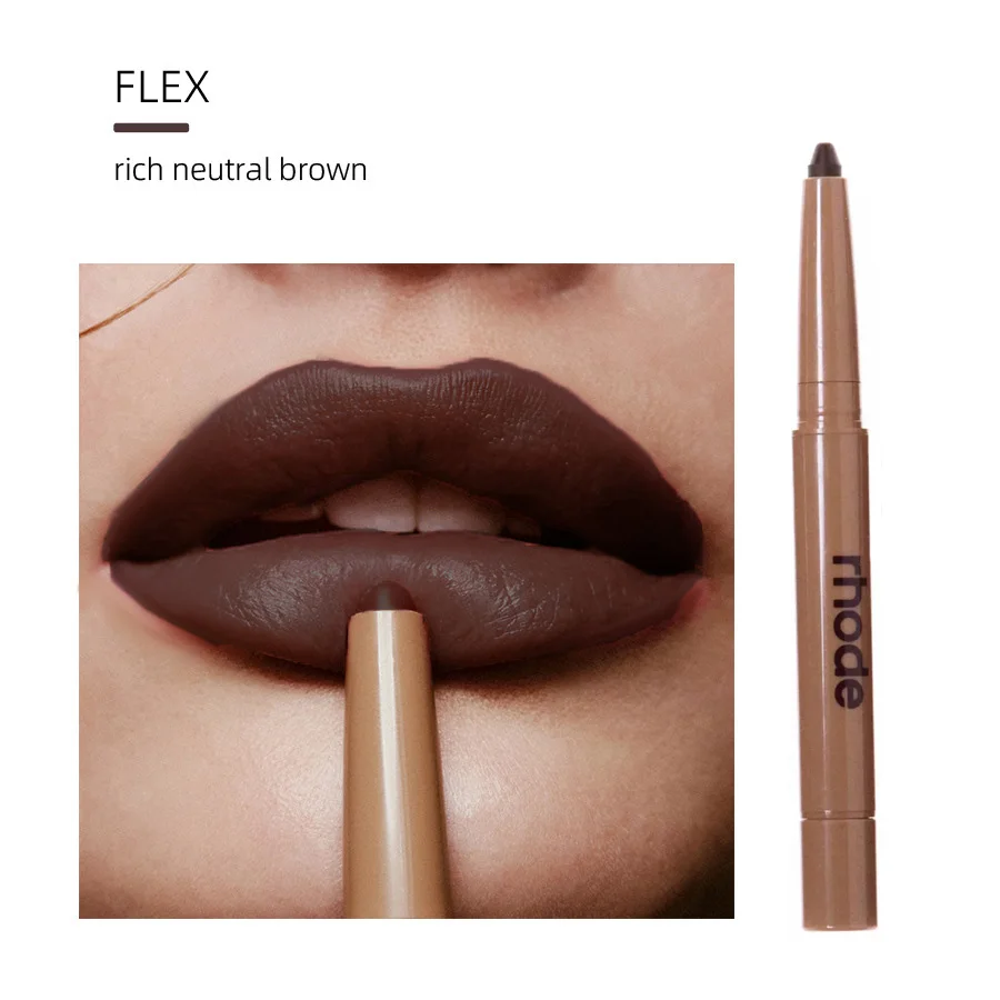 Brand Skin Peptide Lip Shape Pen Lip Liner Langhoudende Lip Tint Potlood Pen Make-up Lipstick Poeder Blusher Gloss Make-up Lipliner