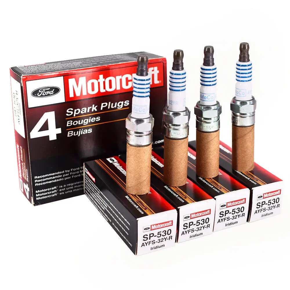 4 x Genuine Motorcraft Iridium Spark Plug Ford Escape replaces AYFS32YR SP530