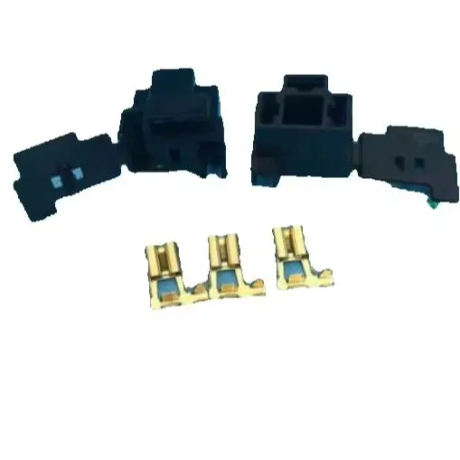 Free shipping 5/10/20/50/100pcs/lot 3 Pin/Way H4 Headlight Automotive Connector Plug Socket Housing DJD031A-1