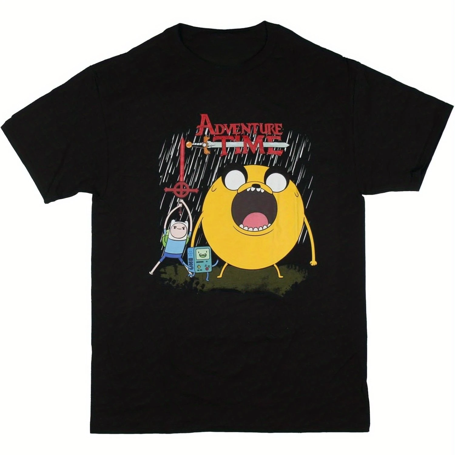 

Adventure Time Graphic Printing Summer Autumn Winter Cotton Men's and Women's T-Shirts Short Sleeves Luxury Outdoor Sports Brand