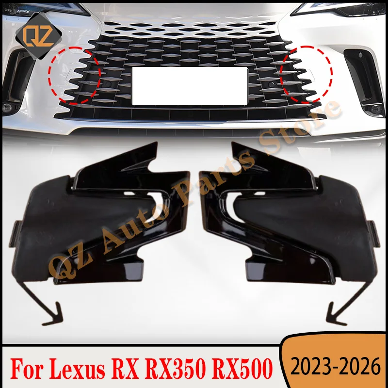 

Accessories Car No Paint Front Left Right Bumper Tow Hook Cover Cap Towing Eye For Lexus RX350 RX500 2023-2026