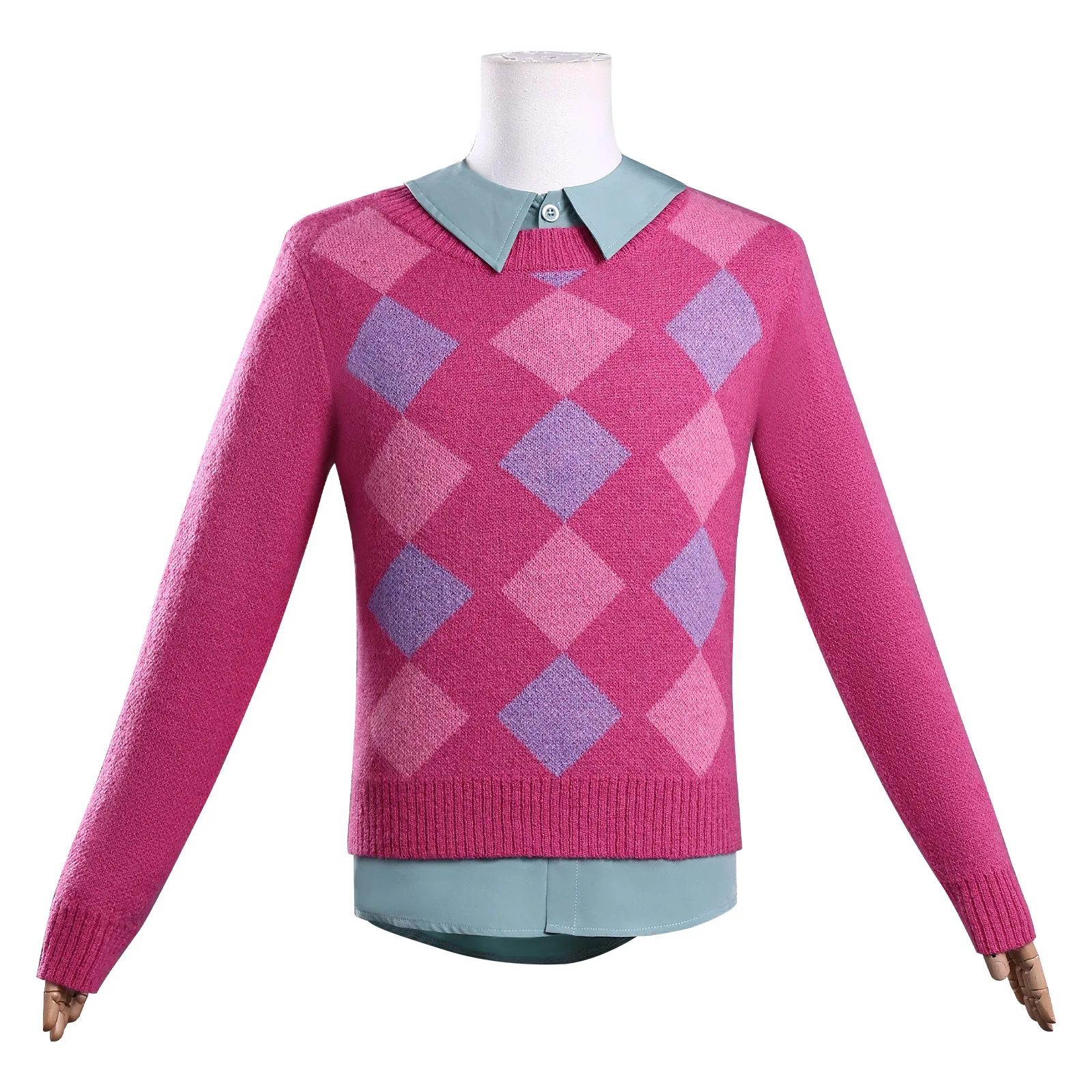 

KPOPDemon Killer Baby Sweater Suitable For Daily Wear Cosplay Costume For Boy And Man With Yellow Hat Halloween Performance Suit