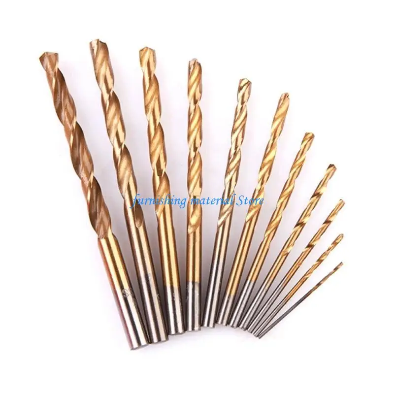 y5gd 25pcs عالي السرعة فولاذ الحفر بتات تويست تويست بيت بتات مع مربع التخزين