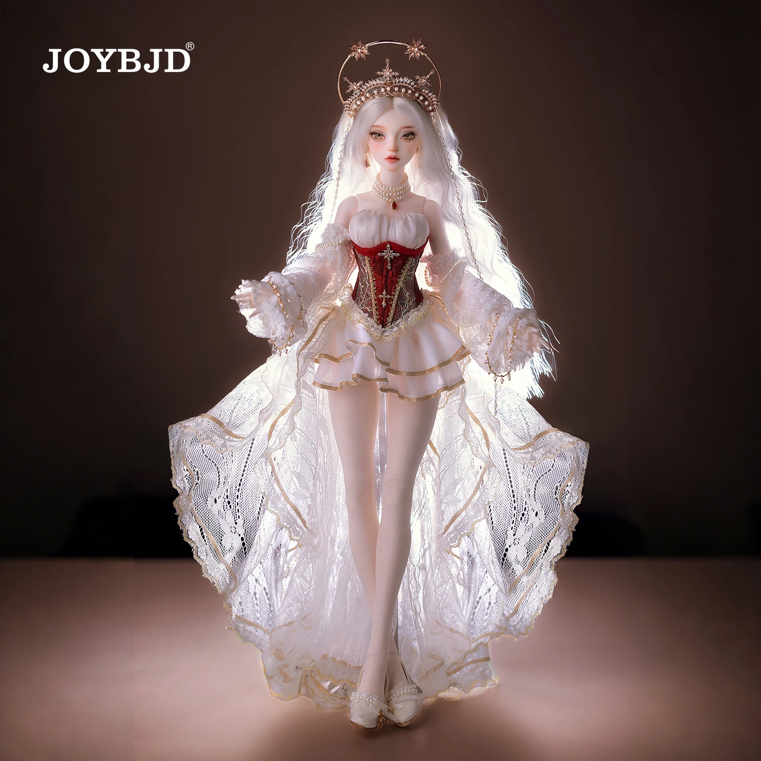 JOYBJD Bjd Doll 1/4 Kael FullSet Medievale Vintage in stile europeo Dea Angelo Muxi Corpo Figura in resina