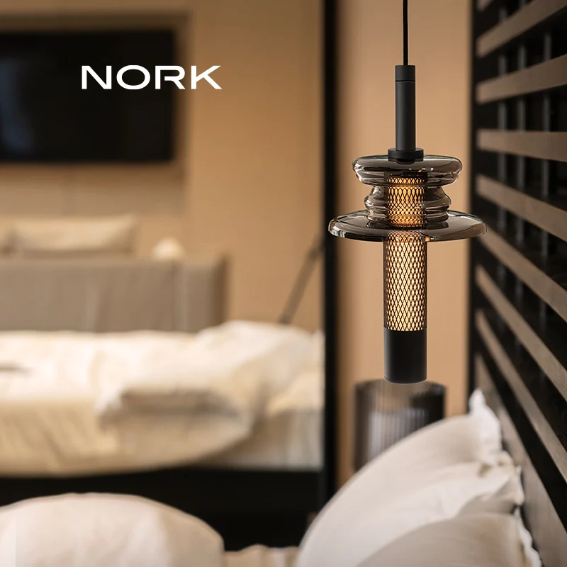 

Дизайнерский прикроватный подвесной светильник для ресторана, бара, прихожей, коридора, балкона, подвесной светильник, элитный светильник для сна