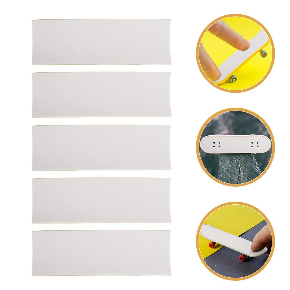 

5Pcs Foam Grip Tape for Fingerboards Fingerboard Grip Tapes with Strong Viscosity Anti Skid Design Suitable for Small Finger