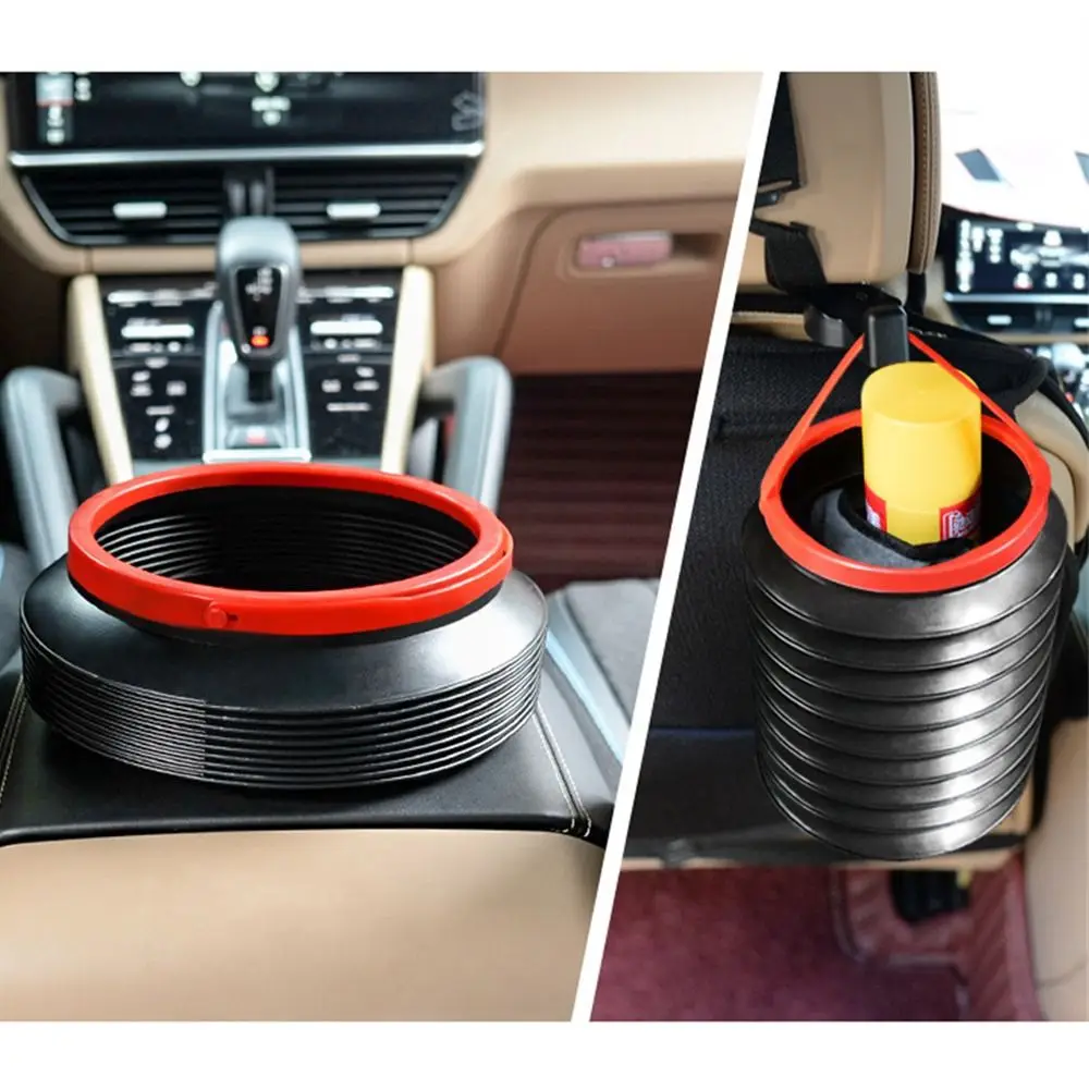 

Удобное складное автомобильное ведро, многофункциональное мусорное ведро емкостью 4 л, водонепроницаемый органайзер для салона автомобиля