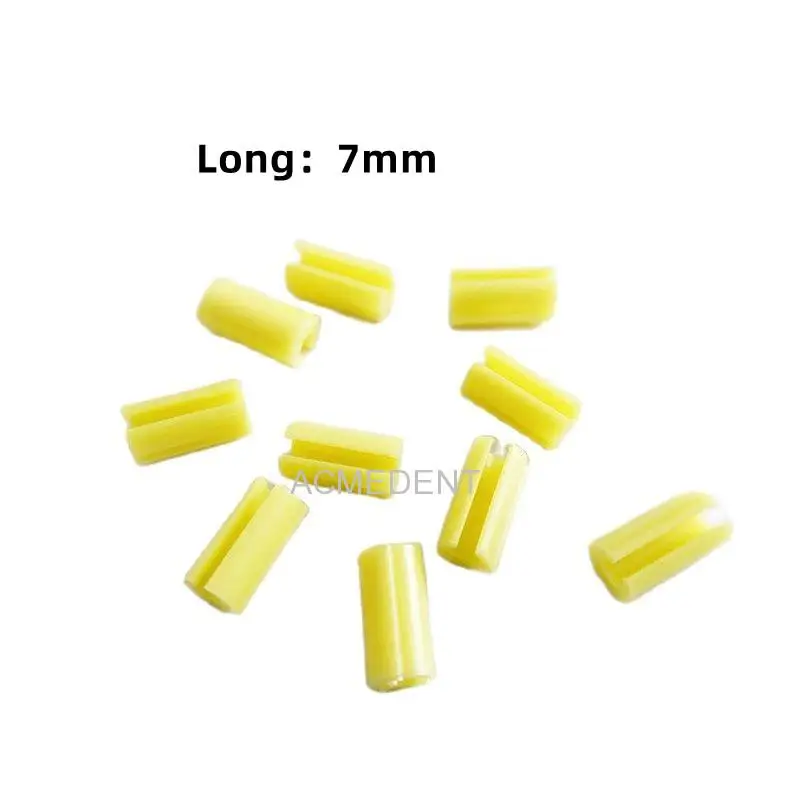 

Dental Rider Female Yellow Riders Fits Hader Bar Semi-precision Attachment Dentistry Materials Long Type