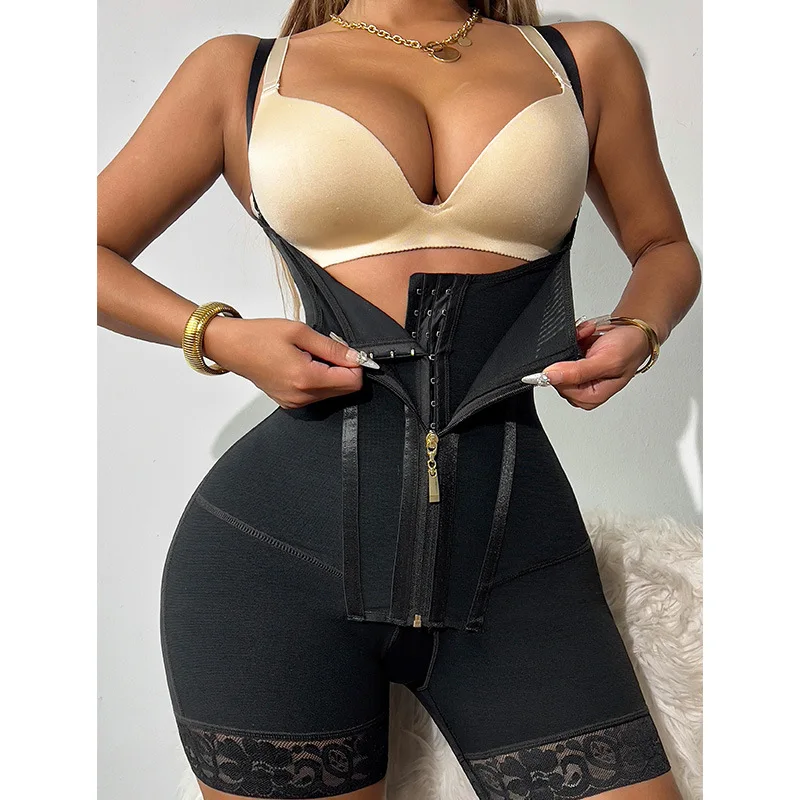 Fajas Colombianas Post Tummy Shapers Women Fully Body Shaper Waist Trainer Firm High Compression Shapewear Reducing and Shaping